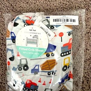 Little Sleepies Construction Fitted Crib Sheet